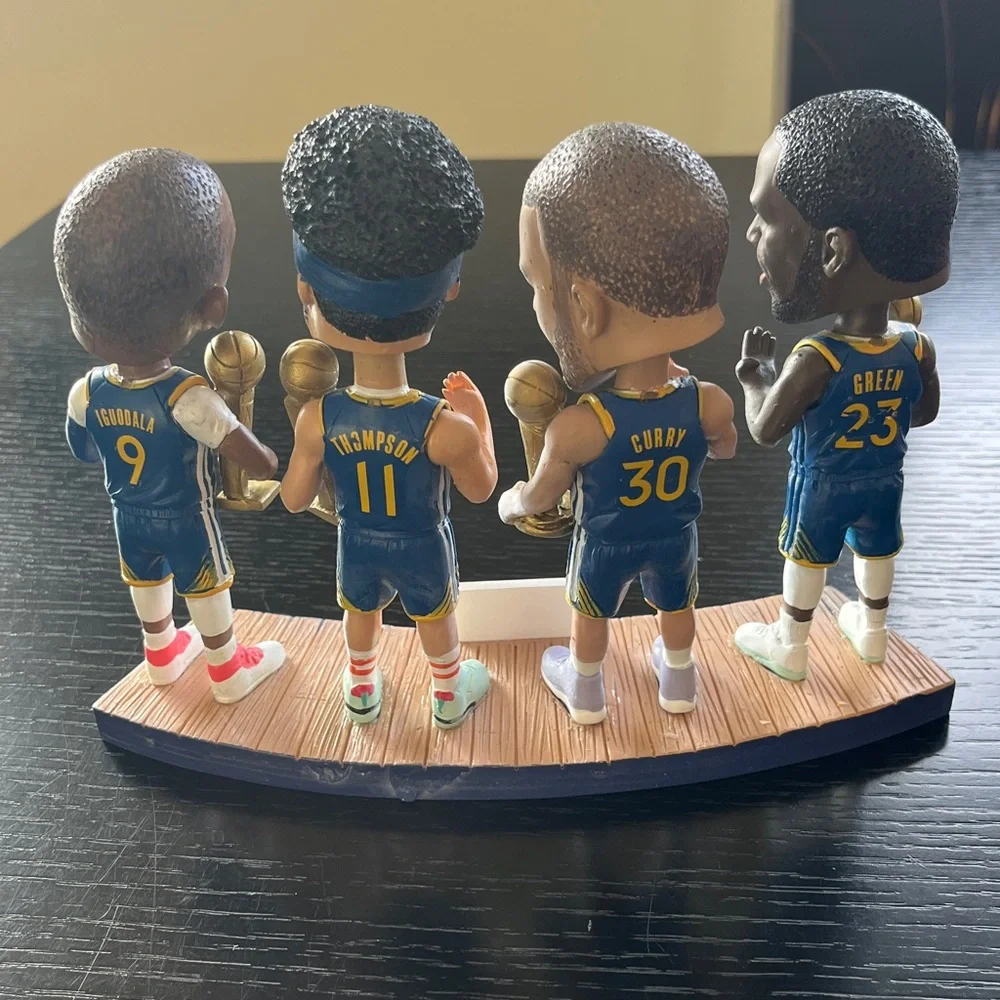 GOLDEN STATE WARRIORS 2021-2022 NBA CHAMPIONS BOBBLEHEAD SET, NIB